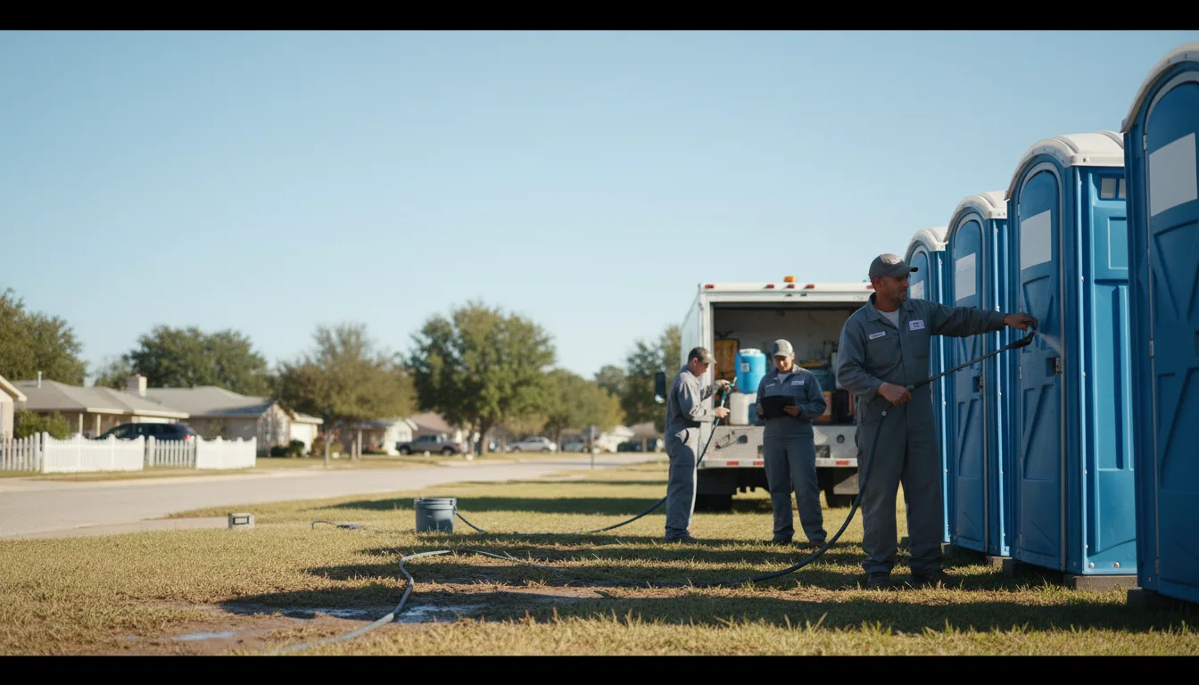 Long-Term Portable Toilet Rental in Paradis, LA near me
